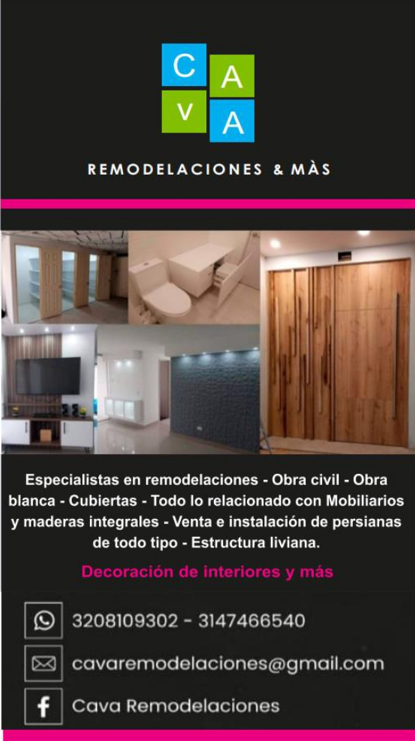 REMODELACIONES CAVA